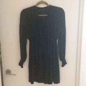 Zara button down dress